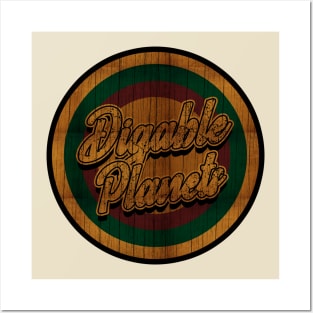 Circle Retro Digable Planets Posters and Art